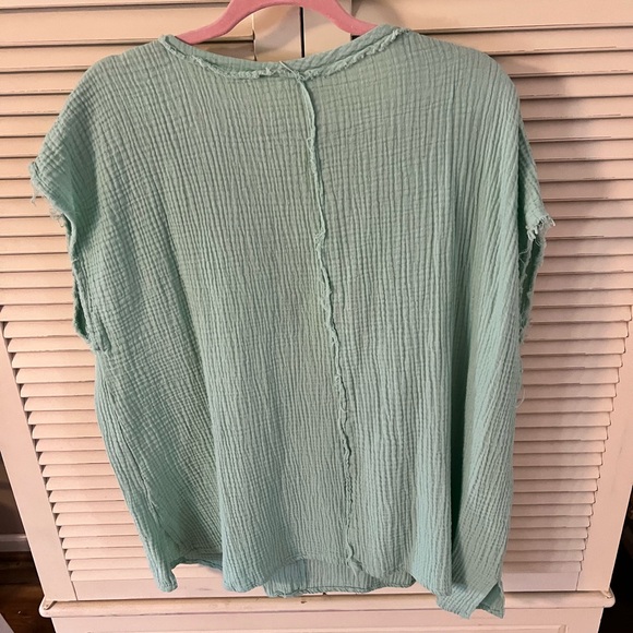 Andree Sage Green Women's Top - Picture 3 of 3